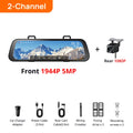 70mai Rearview Dash Cam S500 9.35'' Touch Screen 70mai S500 Car DVR 3K Super Capacitor Dual-Channel HDR Voice Control 24H Park