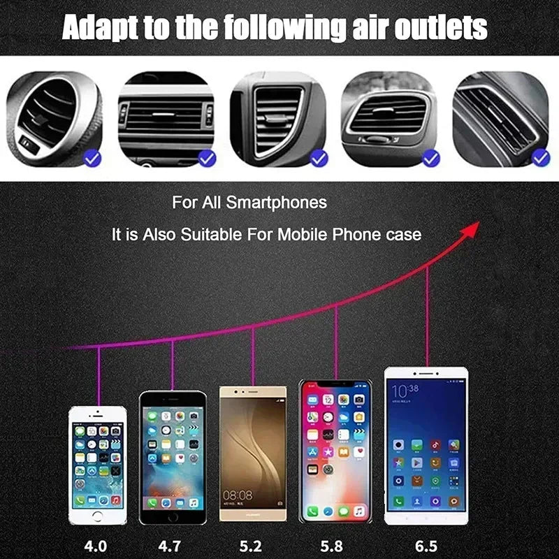 VIKEFON Car Wireless Charger Car Phone Holder for iPhone 17-12 Pro Max 11 Pro X MAX 8 7 Plus Intelligent Infrared Phone Holder